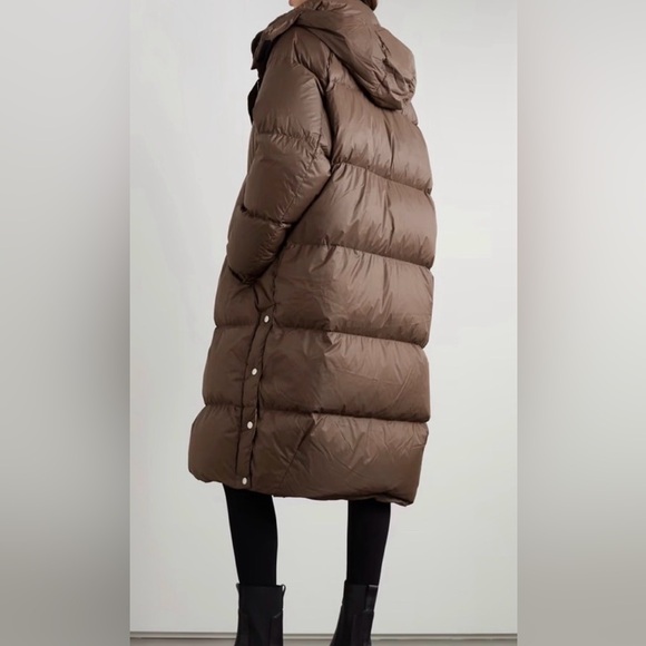 Rag & Bone Joelle Brown Puffer Coat - Picture 3 of 4